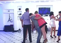 Melek ve John Leslie Tatlı amatör party sex Aşk